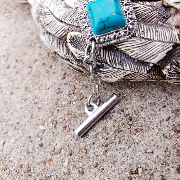 Turquoise gemstone bracelet - Picture 7 of 7